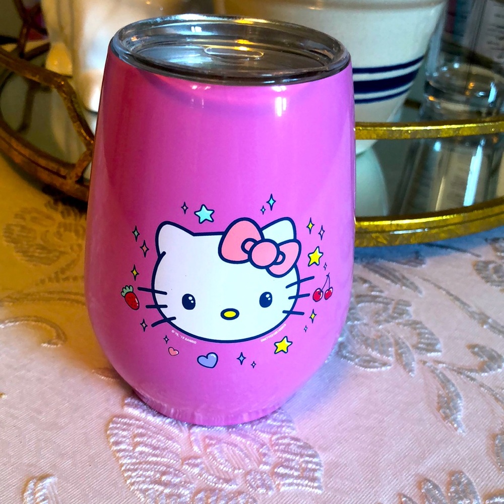Sanrio Hello Kitty pink 10oz tumbler